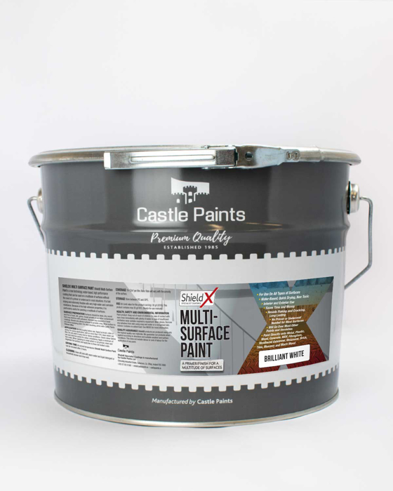 Castle Paints - Paint Manufacturing Specialists-ShieldX Multi-Surface Paint